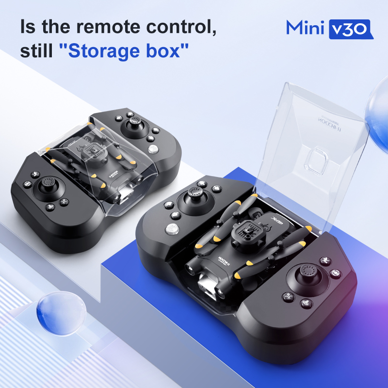 Mini V30 WiFi FPV Drone With 4 - огляд і ціна Drone Lidar
