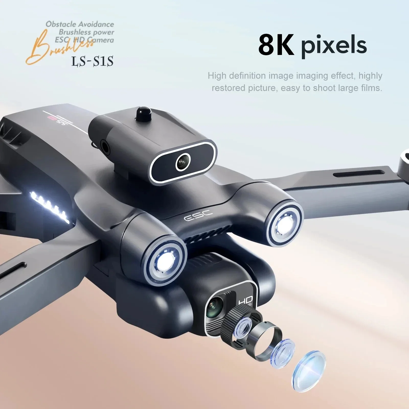 New S1S 5G GPS Drone Camera 8K - огляд і ціна Drone Mapping