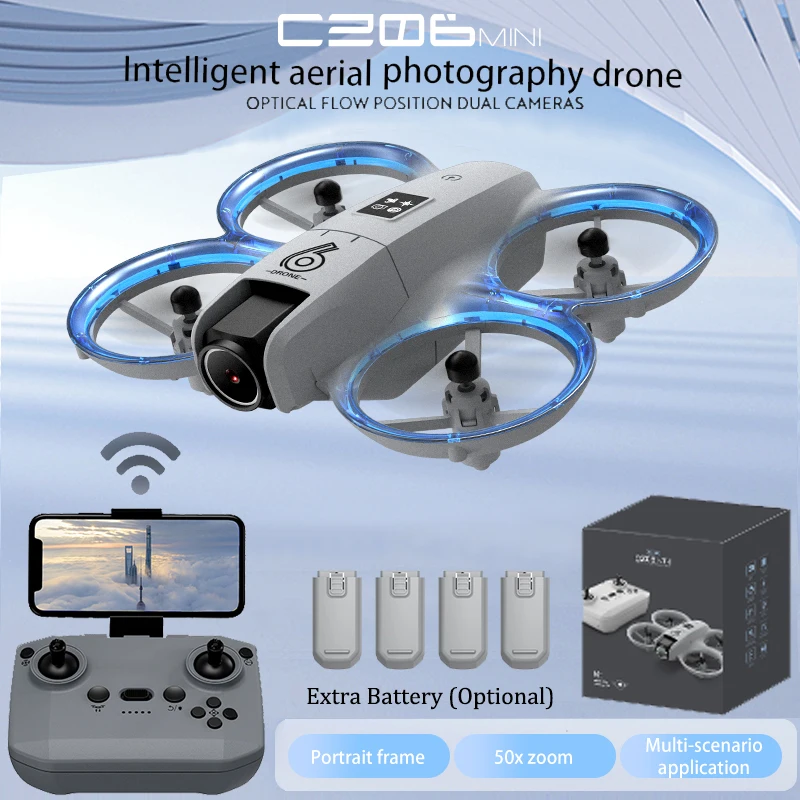 CZ06 Mini RC Quadcopter Drone  - огляд і ціна Drone Lidar